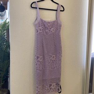 Pretty Little Thing lilac dress
